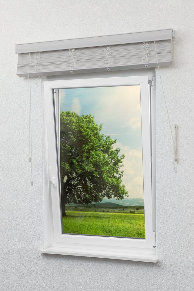 LYSEL® Jalousie Holzoptik 50mm, HxB 130x60cm Bild 5