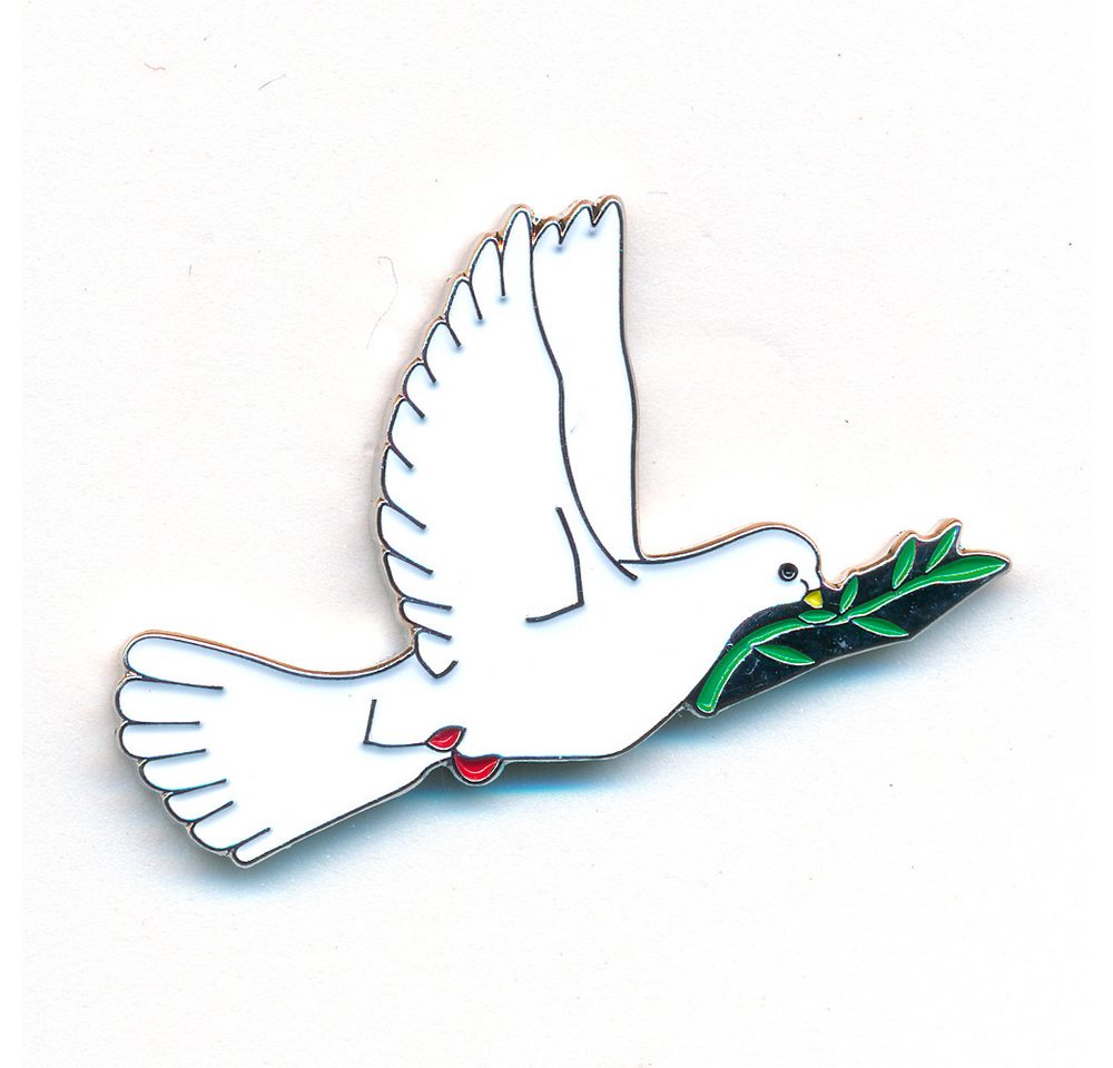 hegibaer Pinnnadel Taube Frieden Liebe Friedenstaube Metall Button Pin Anstecker 0834, echt edel Bild 3