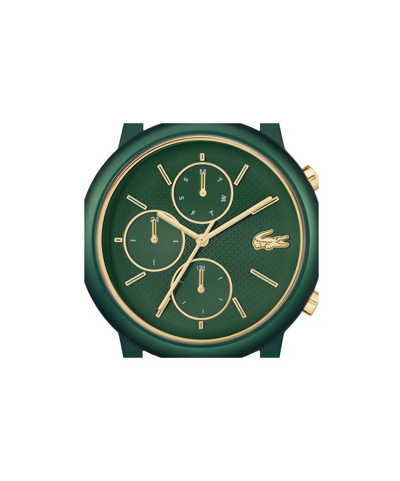 Lacoste Multifunktionsuhr LACOSTE.12.12 MOVE MULTI 2011471, Quarzuhr, Armbanduhr, Herrenuhr, Silikonarmband, analog