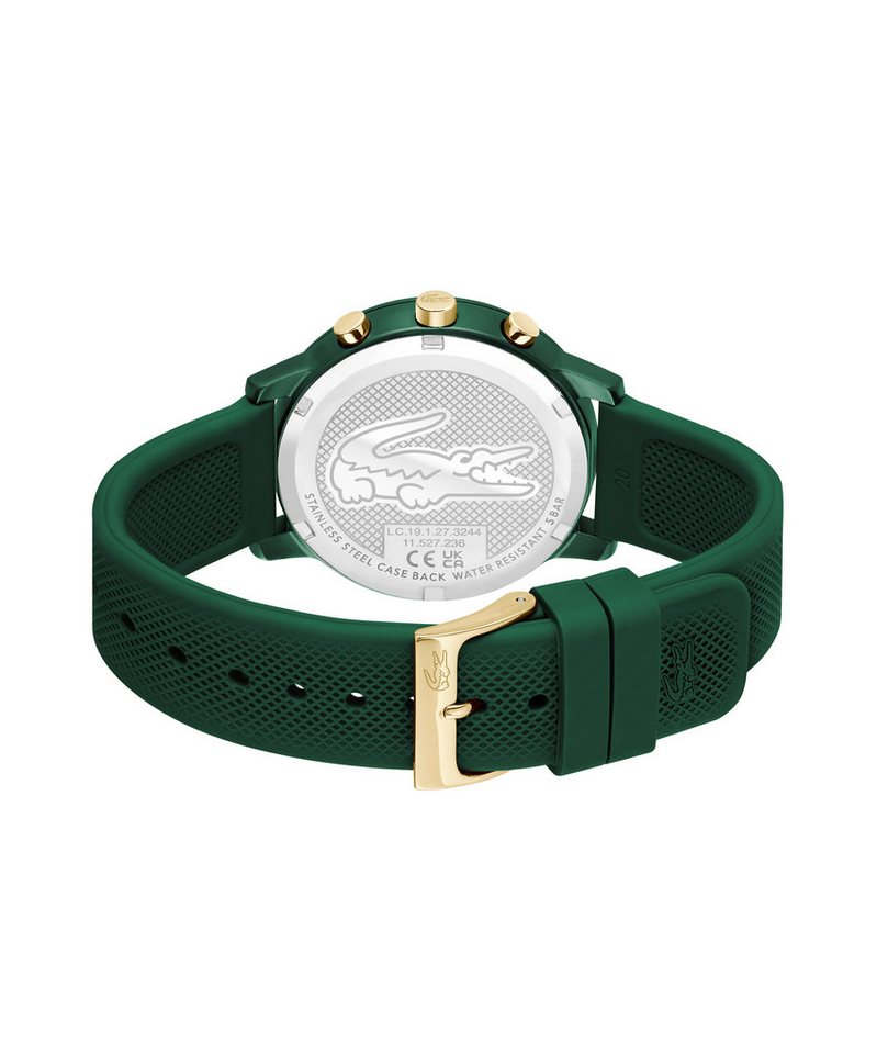 Lacoste Multifunktionsuhr LACOSTE.12.12 MOVE MULTI 2011471, Quarzuhr, Armbanduhr, Herrenuhr, Silikonarmband, analog Bild 3