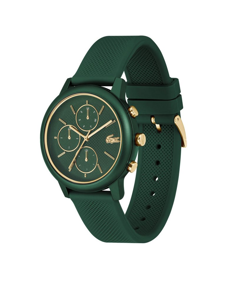 Lacoste Multifunktionsuhr LACOSTE.12.12 MOVE MULTI 2011471, Quarzuhr, Armbanduhr, Herrenuhr, Silikonarmband, analog Bild 4
