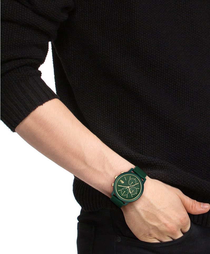 Lacoste Multifunktionsuhr LACOSTE.12.12 MOVE MULTI 2011471, Quarzuhr, Armbanduhr, Herrenuhr, Silikonarmband, analog Bild 5