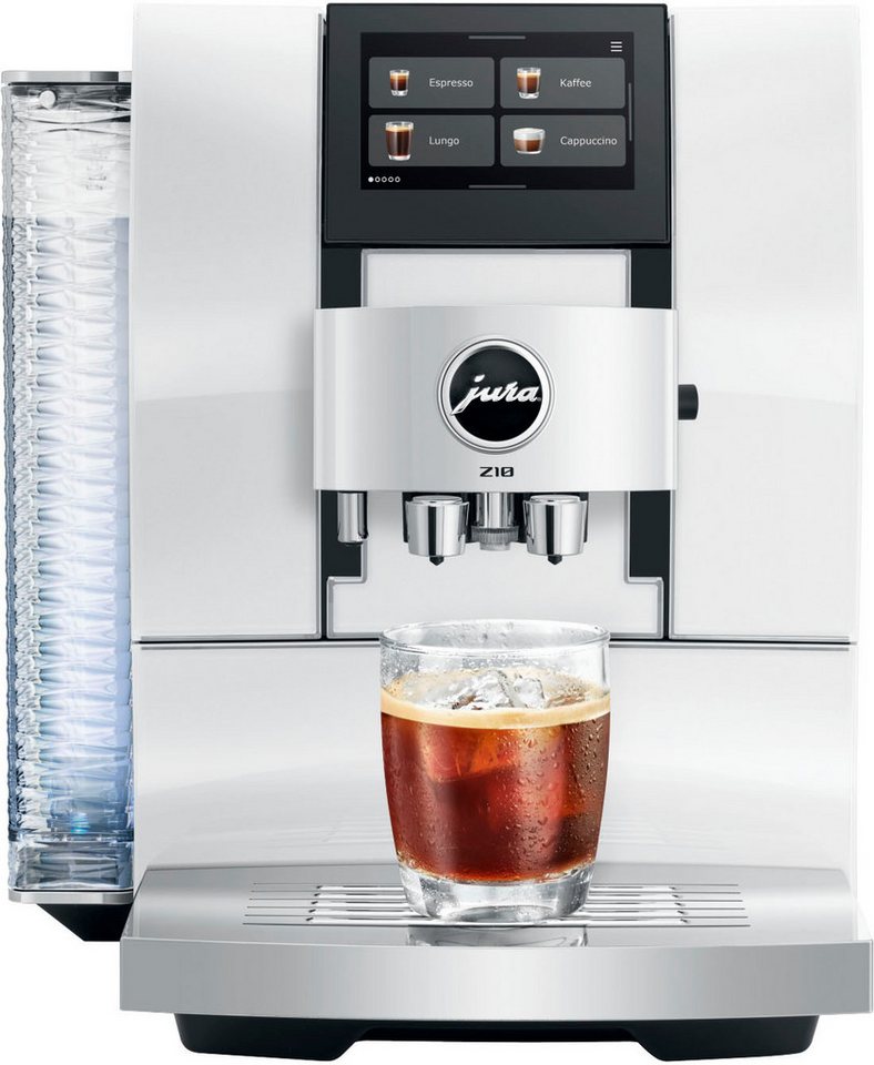 JURA Kaffeevollautomat 15619 Z10 Diamond White (EB), 51 Spezialitäten, Touch, Light & Cold Brew Bild 2