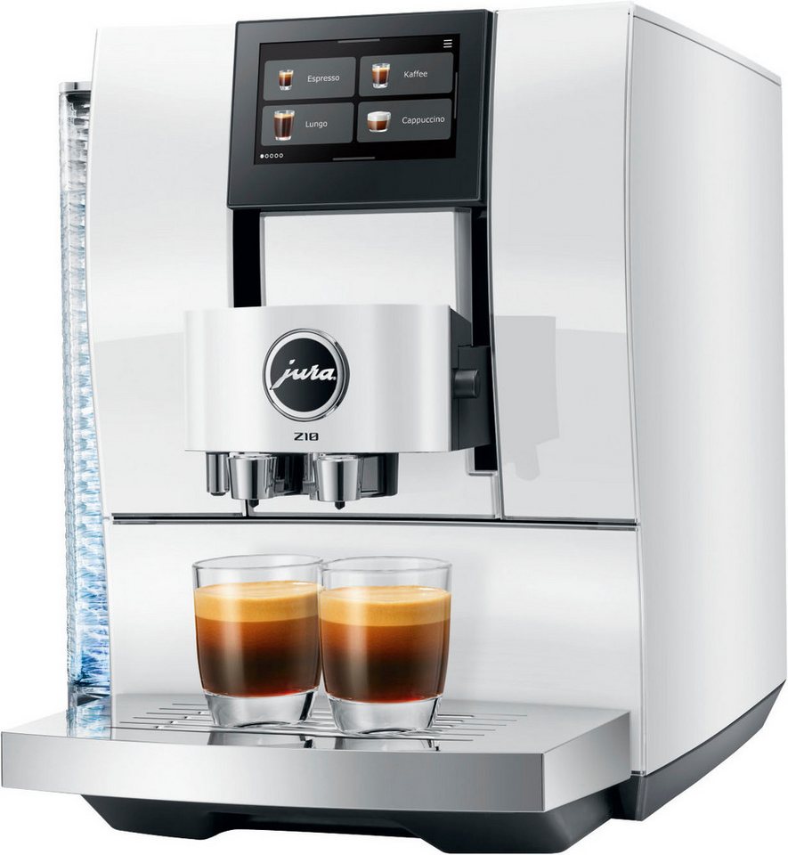 JURA Kaffeevollautomat 15619 Z10 Diamond White (EB), 51 Spezialitäten, Touch, Light & Cold Brew Bild 3
