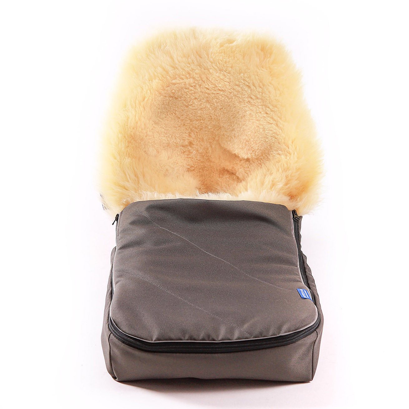 Hofbrucker seit 1948 Fußsack Lammfell Fußsack Maxi für Babyschale, Baby Winter Fußsack mit echtem Lammfell wind- und wasserabweisend Bild 5