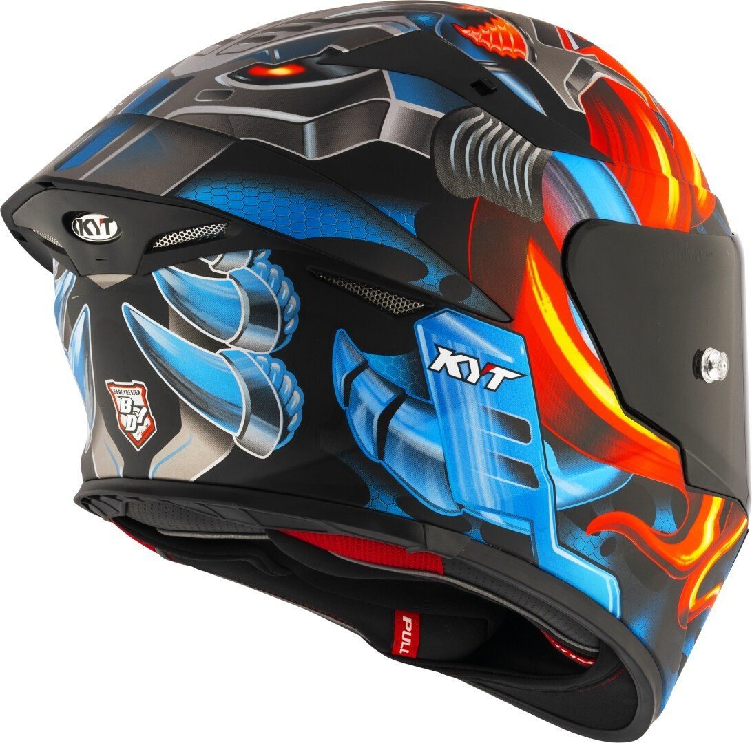 KYT Motorradhelm TT-Revo Magnet Helm, Pinlock