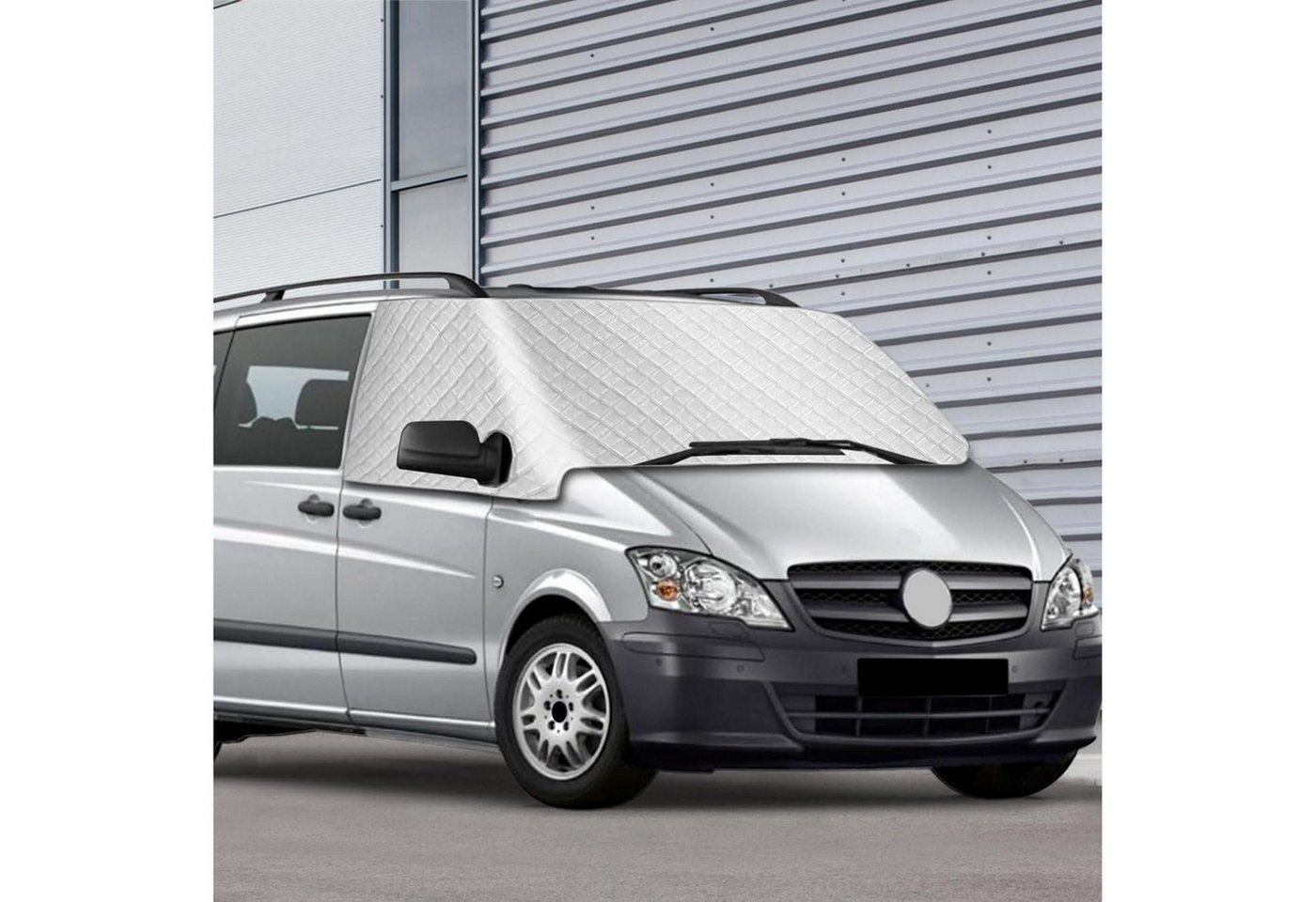LuxusKollektion Frontscheibenabdeckung Windschutzscheibe Abdeckung Sonnenschutz Mercedes Eisschutz Vito W639 Bild 5