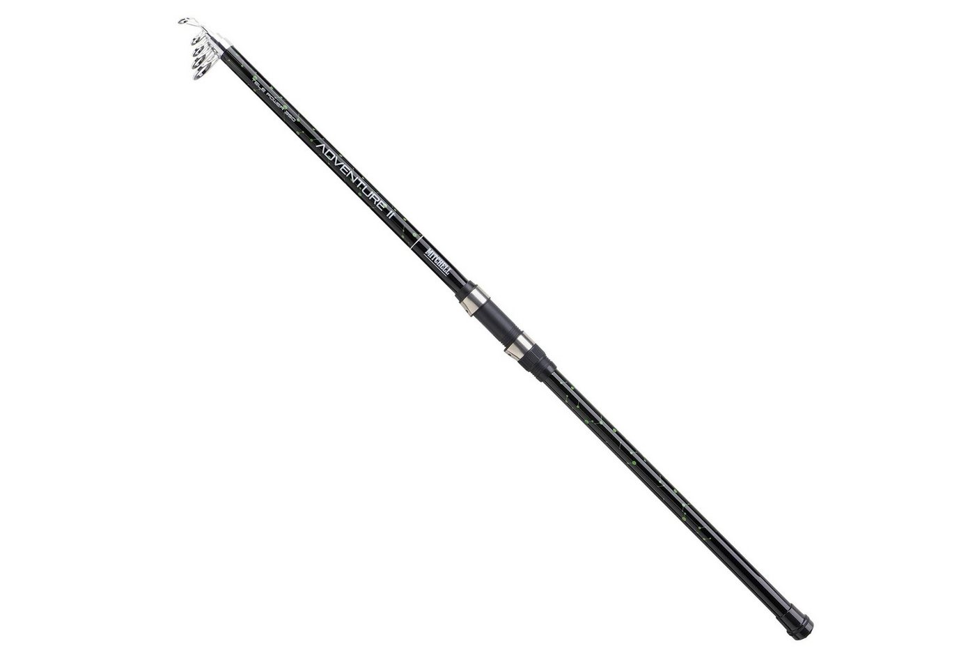 Mitchell Grundrute Allround Angelrute Adventure II Tele Power Rod T-350 POWER Teleskop, Teleskoprute im modernen Design