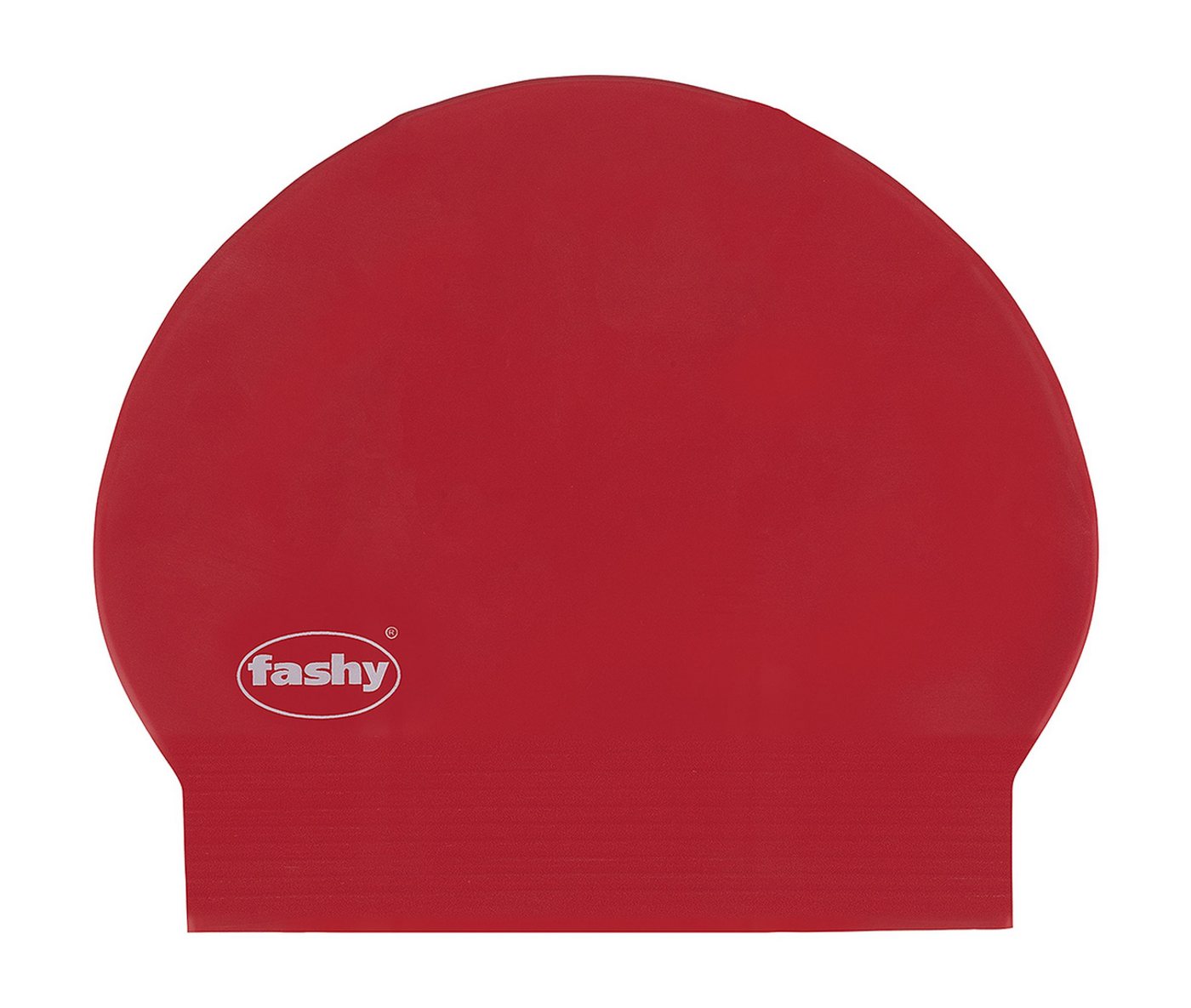 Fashy Badekappe Fashy - Latex Badehaube Badekappe Sporthaube Damen Herren Rot 3030-40