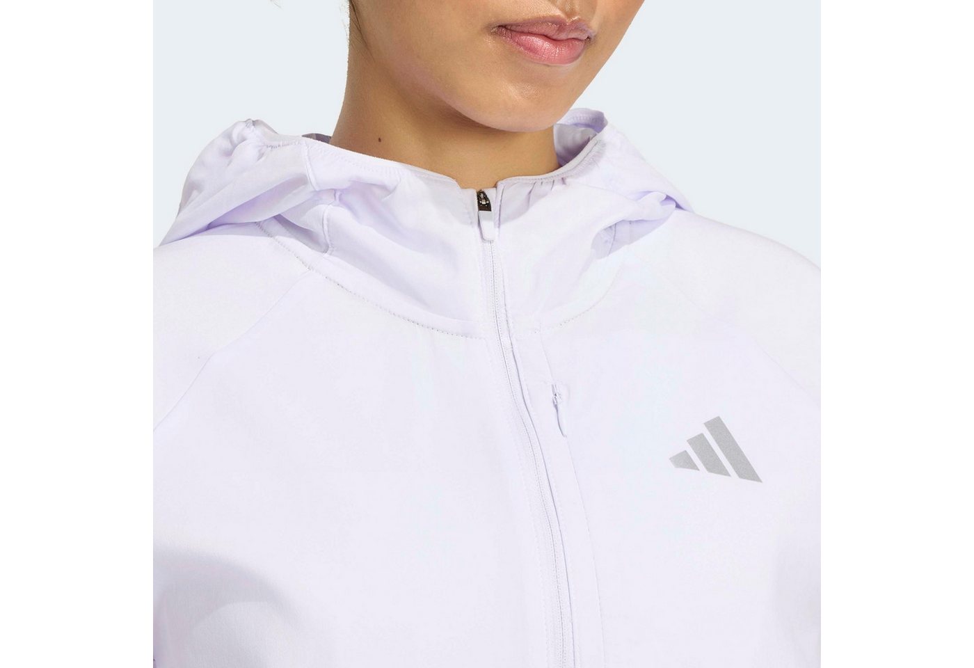 adidas Performance Laufjacke RUN ESS JKT W für Erwachsene, mit Reißverschluss, sportlicher Schnitt Bild 2