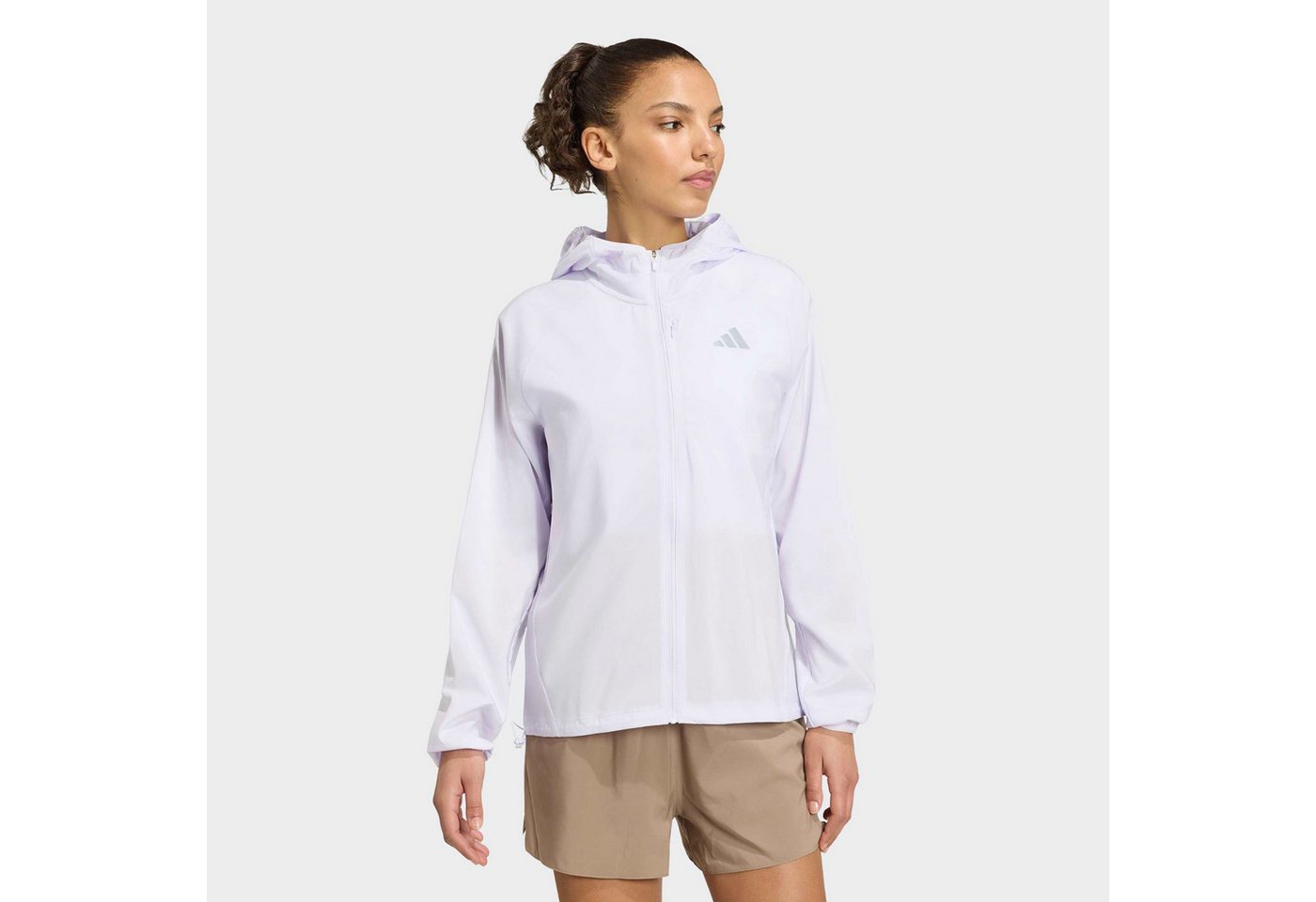 adidas Performance Laufjacke RUN ESS JKT W für Erwachsene, mit Reißverschluss, sportlicher Schnitt Bild 4