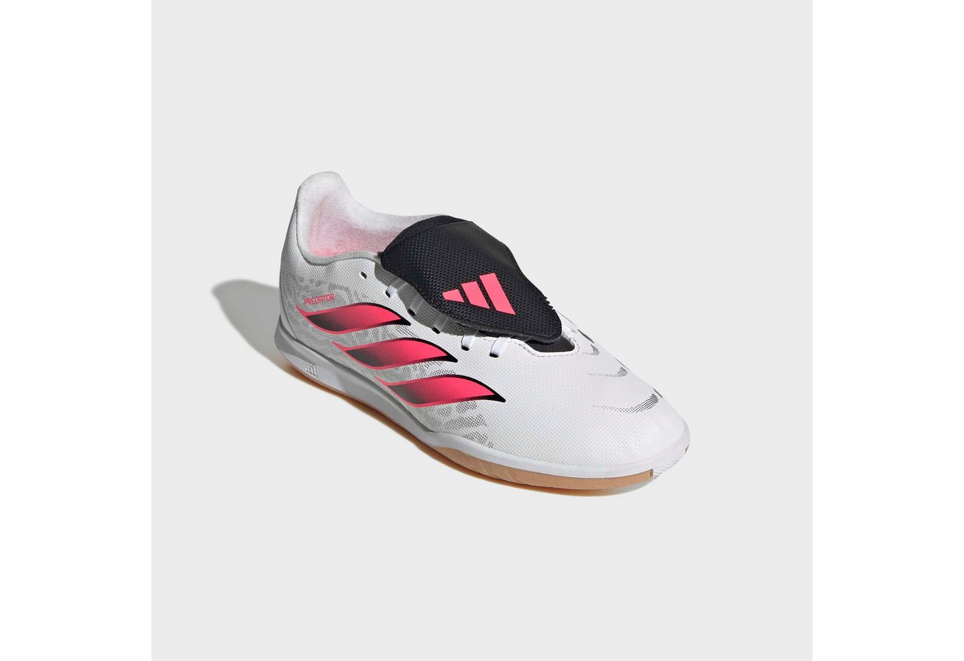 adidas Performance PREDATOR CLUB SALA KIDS, HALLENBÖDEN, UMSCHLAGBARE ZUNGE Fußballschuh für Hallenboden, für Jugendliche & Kinder Bild 2