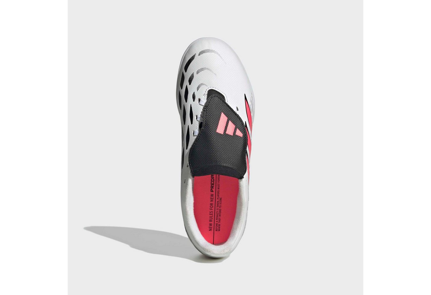 adidas Performance PREDATOR CLUB SALA KIDS, HALLENBÖDEN, UMSCHLAGBARE ZUNGE Fußballschuh für Hallenboden, für Jugendliche & Kinder Bild 4