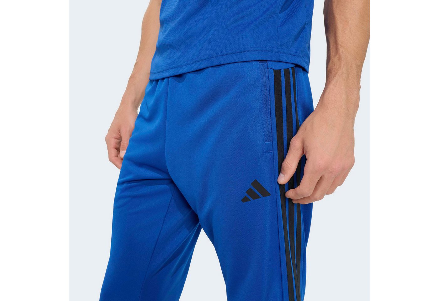 adidas Performance Sporthose WORKOUT ESSENTIALS ALL-SET 3-STRIPES KNIT PANT (1-tlg) Trainingshose, Climacool, reguläre Passform Bild 5
