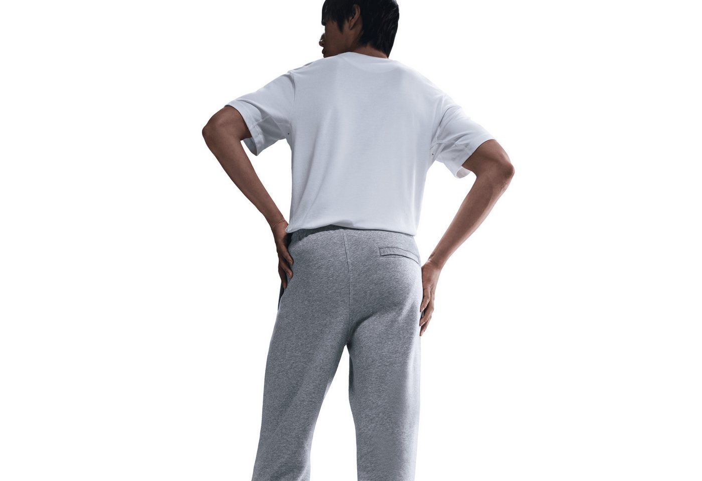 Nike Sporthose M NK CLUB BB JOGGER DK GREY HEATHER/LT SMOKE GREY/ Bild 2