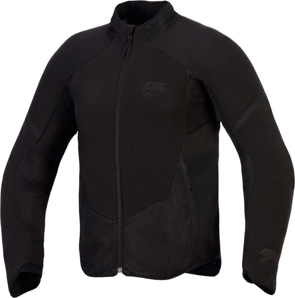 Alpinestars Motorradjacke Aeroshell Airflow Motorrad Textiljacke Airbag vorbereitet,Ellenbogenprotektoren enthalten,perforiert,Sch Bild 4