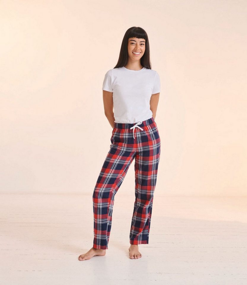 SF Women Trainingshose Damen Tartan Lounge Pants