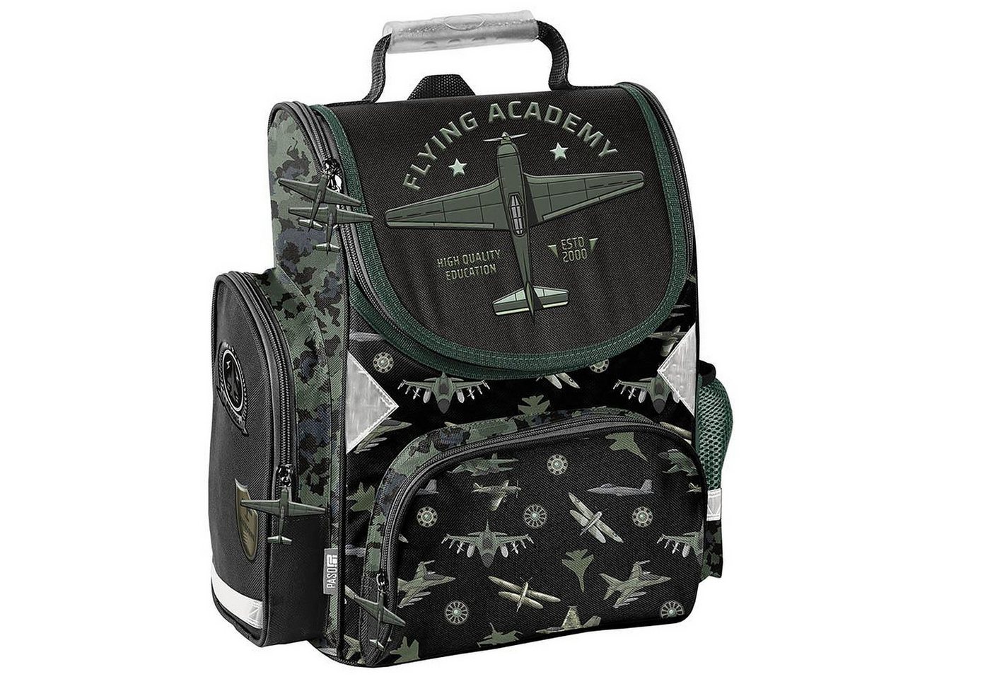 PASO Schulrucksack (Schulset, 10-tlg), Flugzeug, 10-tlg. Set Bild 2