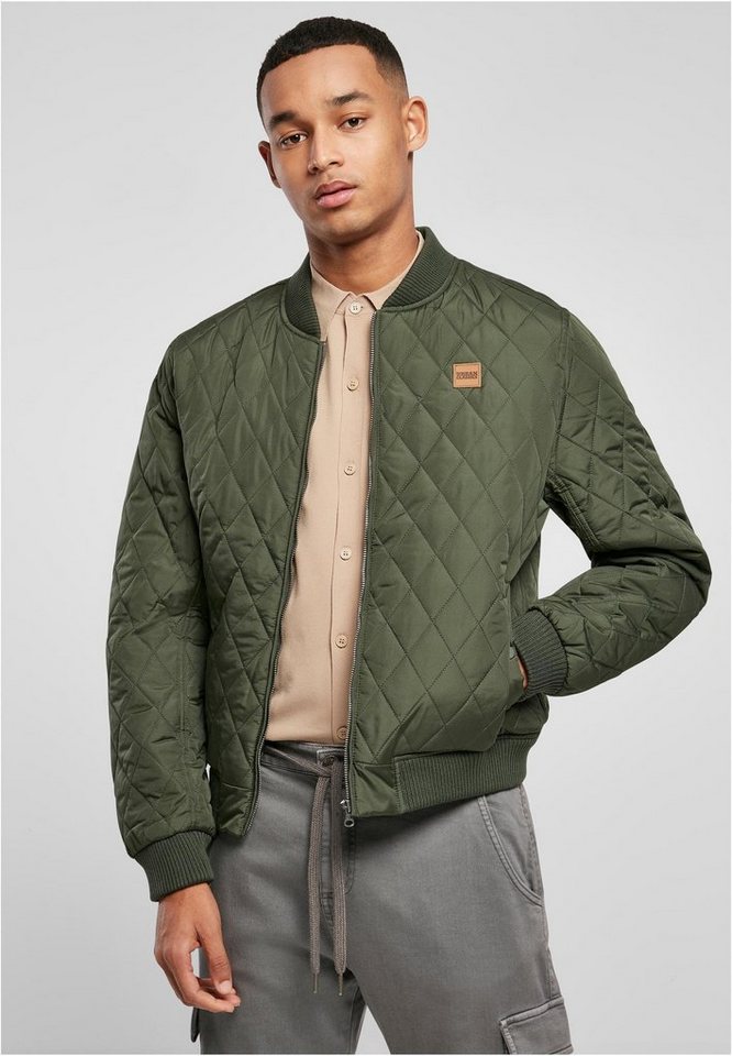 URBAN CLASSICS Outdoorjacke Diamond Quilt Nylon Jacket Herrenjacke Bild 5