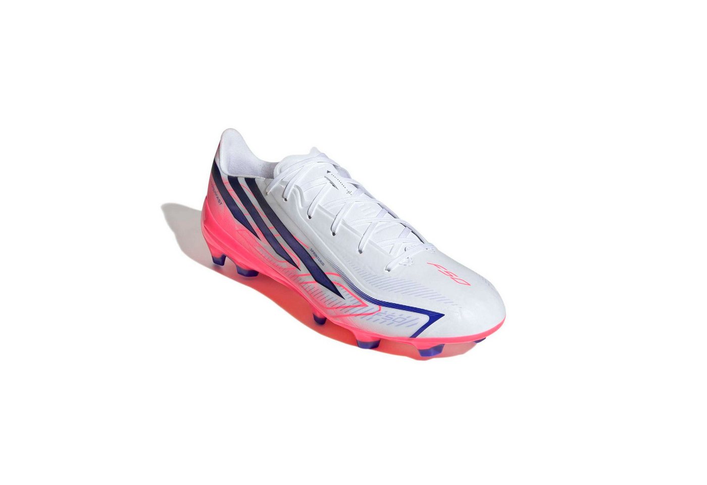 adidas Performance F50 HYPERFAST LEAGUE FG FTWWHT/SOLPUR/SOLTUR Fußballschuh