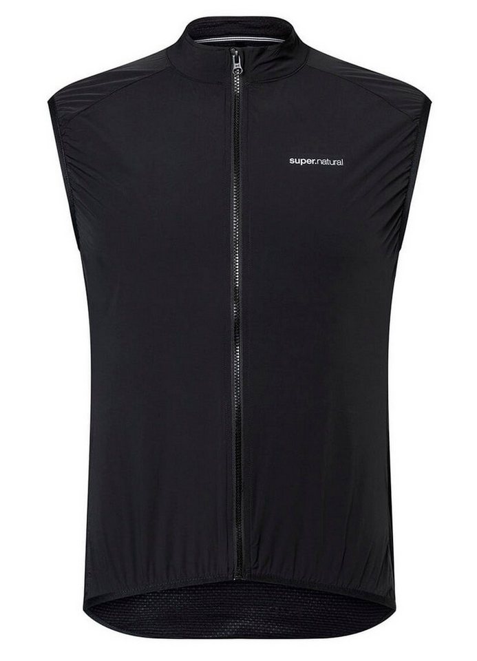 SUPER.NATURAL Funktionsweste Weste Merino Unstoppable Gilet (Merino Funktionsweste) schwarz Herren Bild 4