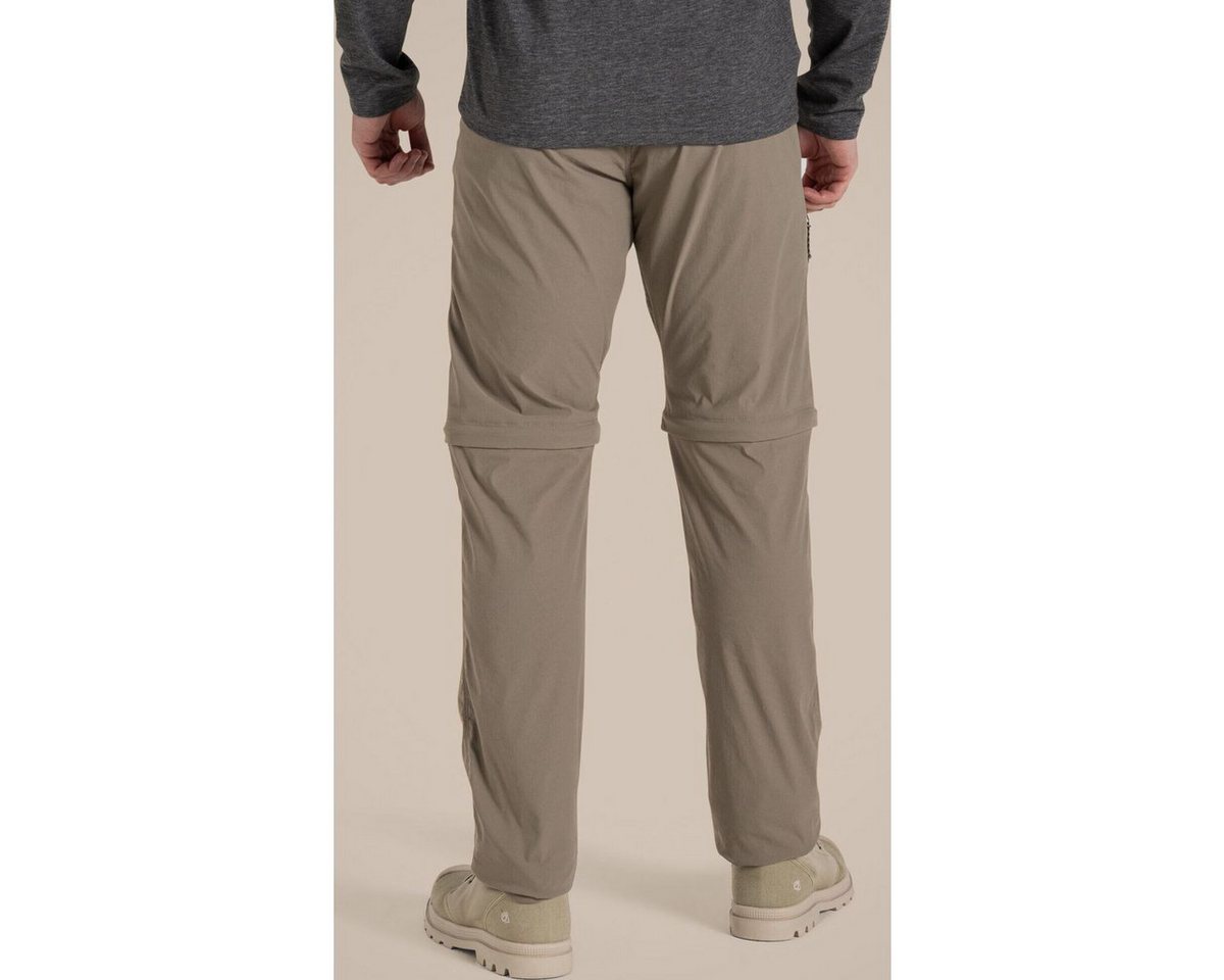 Craghoppers Outdoorhose Nosilife Pro Convertible Trouser III Vielseitige Wanderhose mit Insektenabwehr, UV-Schutz und abnehmbaren