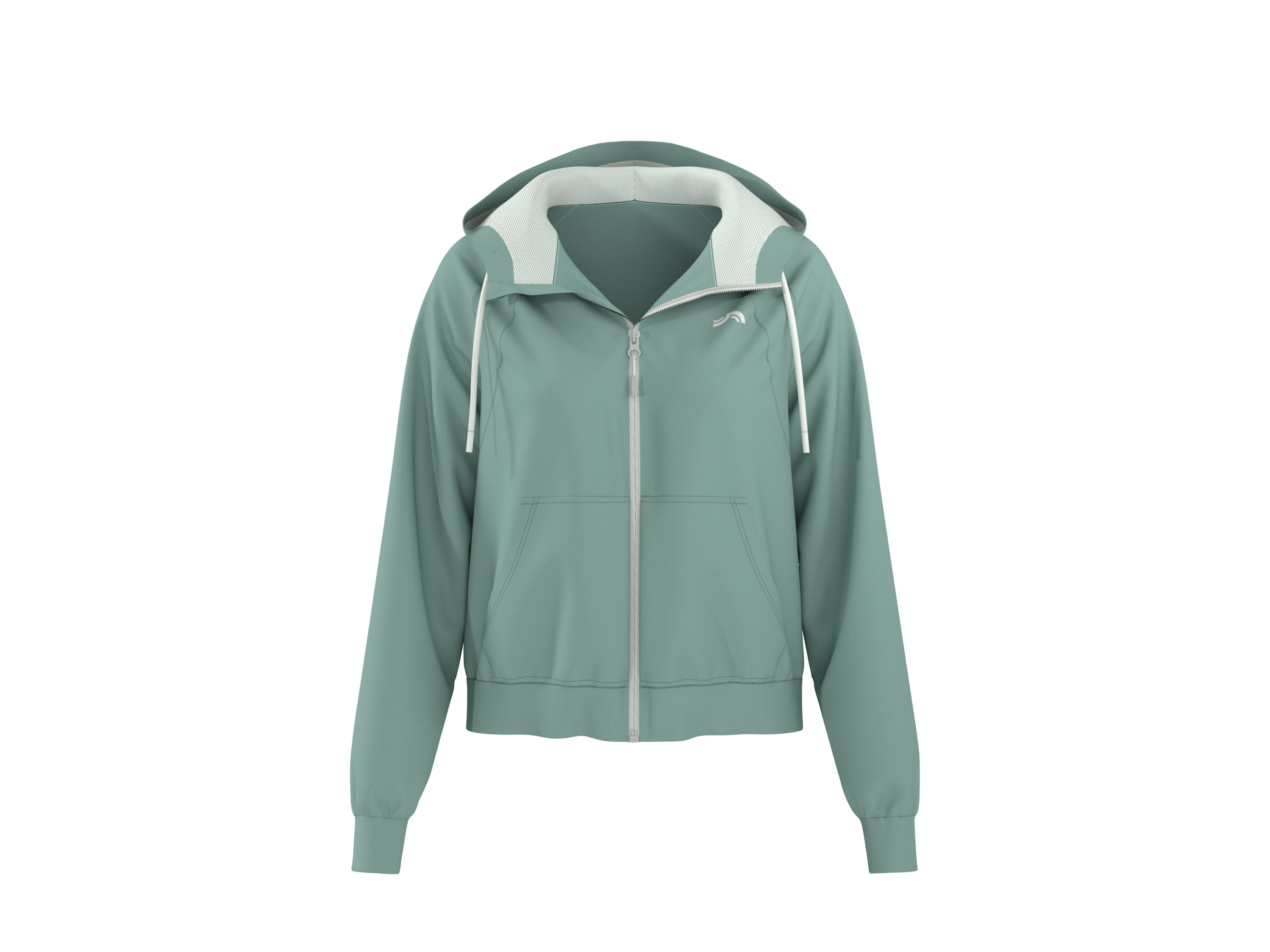 CRIVIT Damen Sweatjacke (Grün, L(44/46))