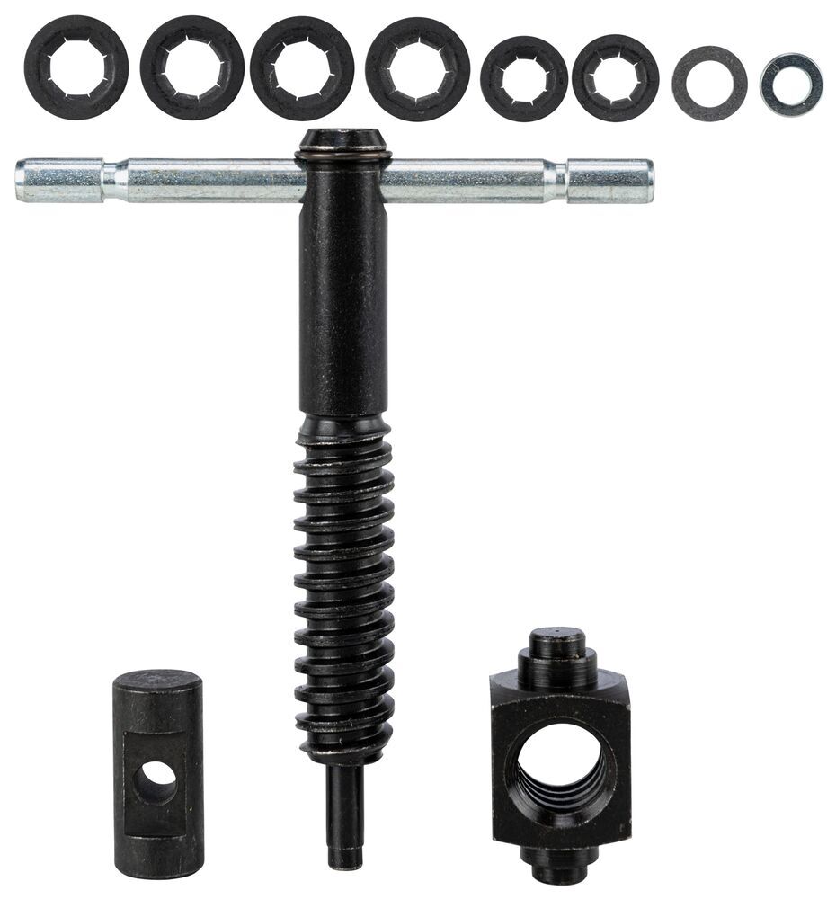 BESSEY Knebelspindel kpl. GRA (+Bolzen, +Sicherungsringe)