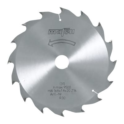 Mafell HM-Blatt 168 x 20 Z 16 WZ für KSS 50 + K 55 092476