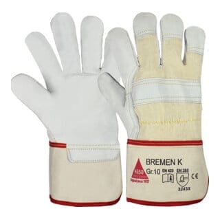 Hase Lederhandschuhe "Bremen Plus" 10