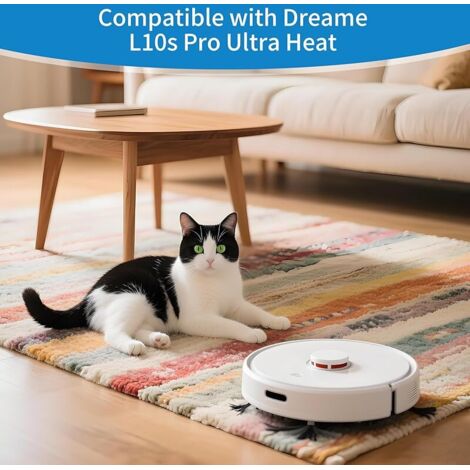 24-teiliges Set Für Dreame L10su202fultrau202fgenu202f2/movau202fe30u202fultra/l10su202fprou202fultrau202fheat/x30u202fultra: 1 Hauptbürste, 6 Staubbeutel, 6 Tücher, 6 Bürsten