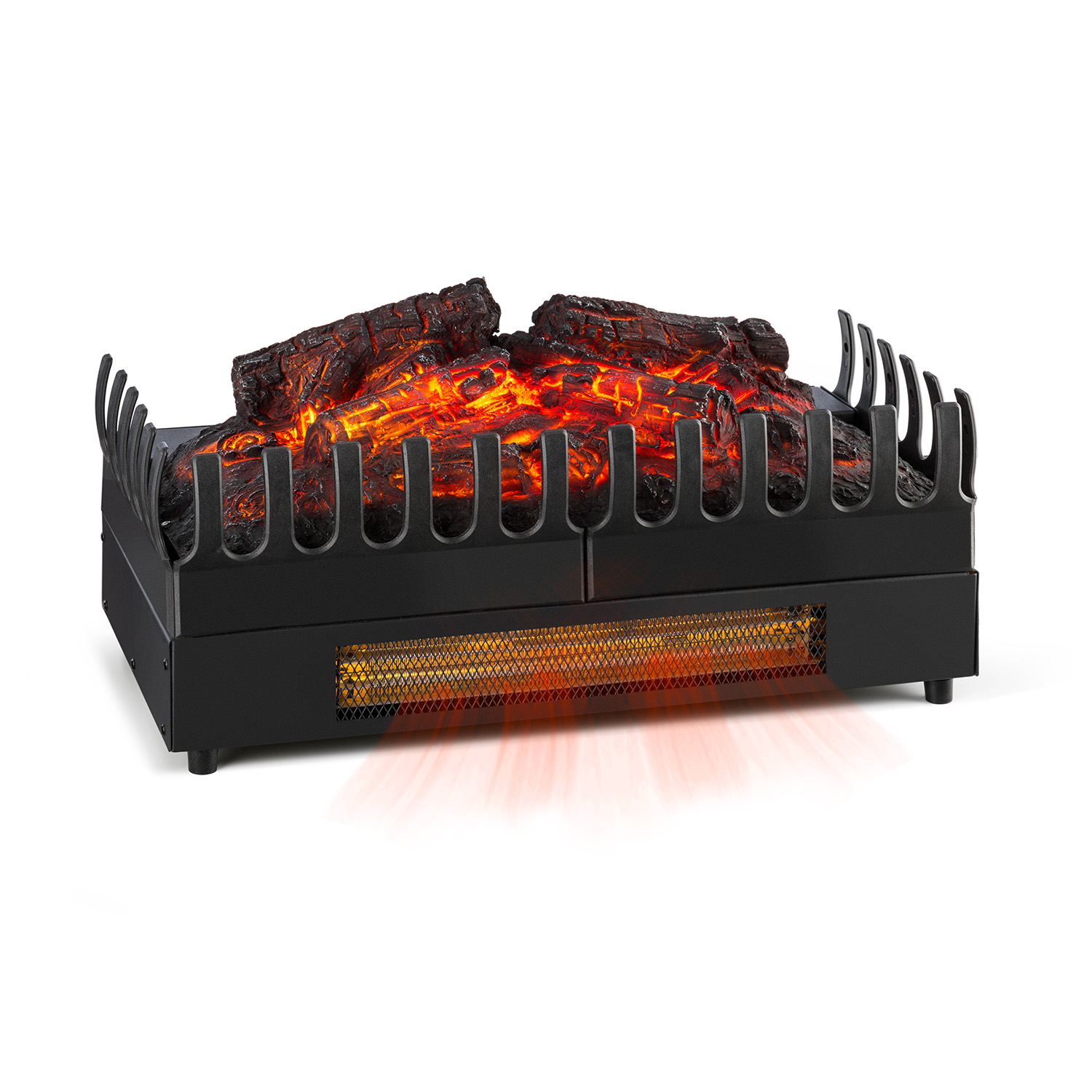 Klarstein - Kamini Fx Elektrischer Kamin Kamineinsatz 1000/2000w 2w Led Schwarz