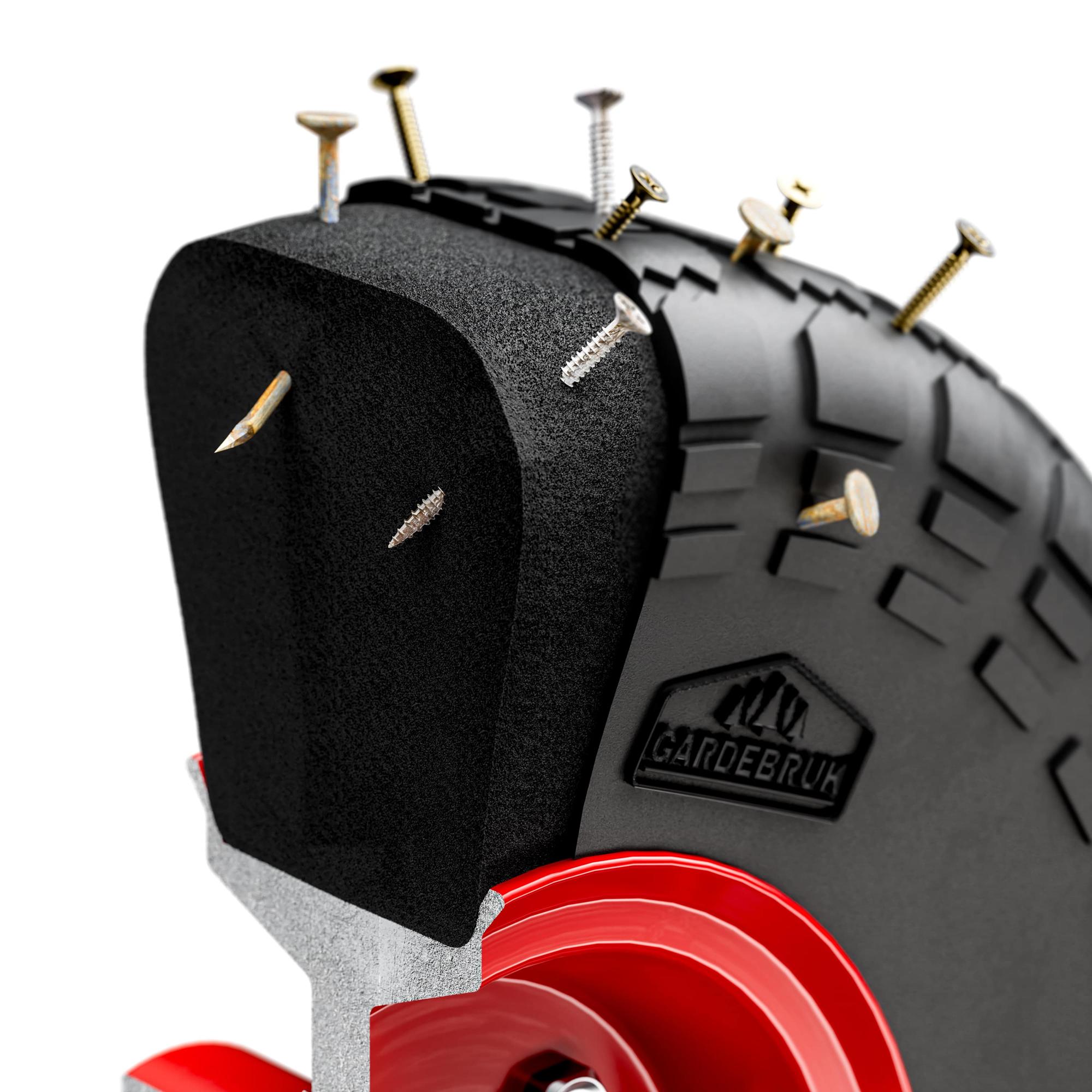 Foldable Hand Truck, 200kg Capacity, Pneumatic Wheels