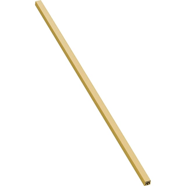 Ninka Verbindungsprofil Cuiso - Verbindungsleiste für Besteckkasten, 471x8,7x10,9, Edelstahl eloxiert gold