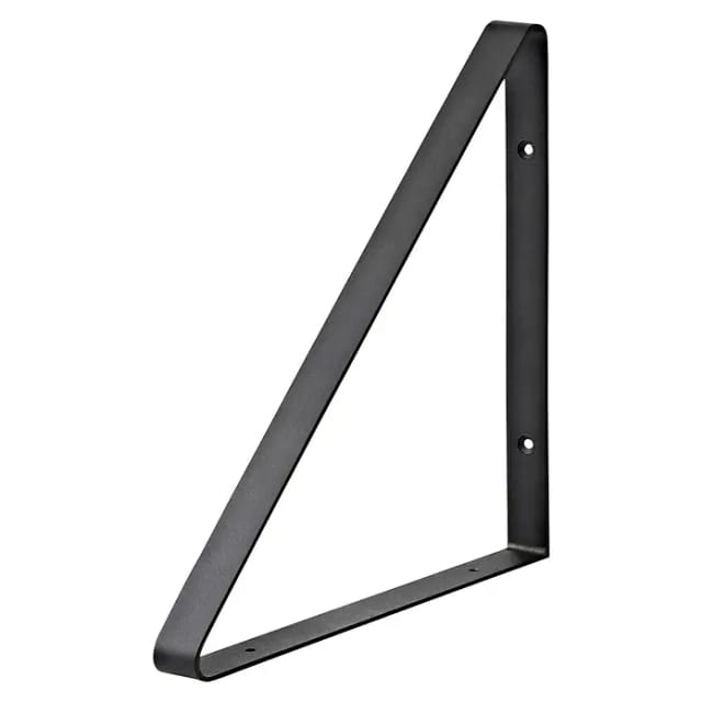 Dolle Regalträger Bermuda 26,5 x 26,5 x 3 cm schwarz Eisen Regalträger