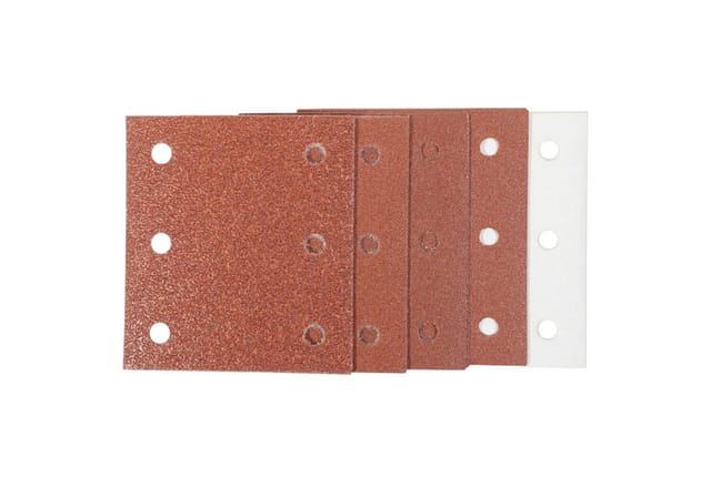 Makita Holzhandwerk Set 30 teilig ( P-84844 ) Stichsägeblätter, Schleifpapier, Forstnerbohrer, Multitool-Zubehör