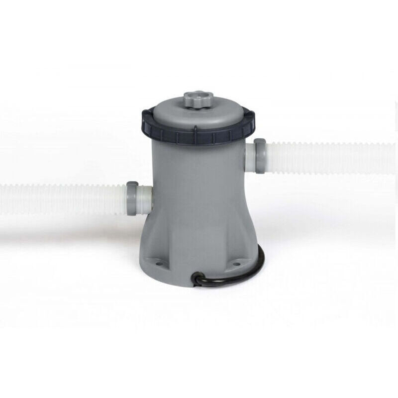 Poolpumpe Mit 1249 L/h Förderleistung – Geeignet Für Pools Von 1100 Bis 8300 L – 16 W Leistung – 32-mm-schläuche – Einfache Installation