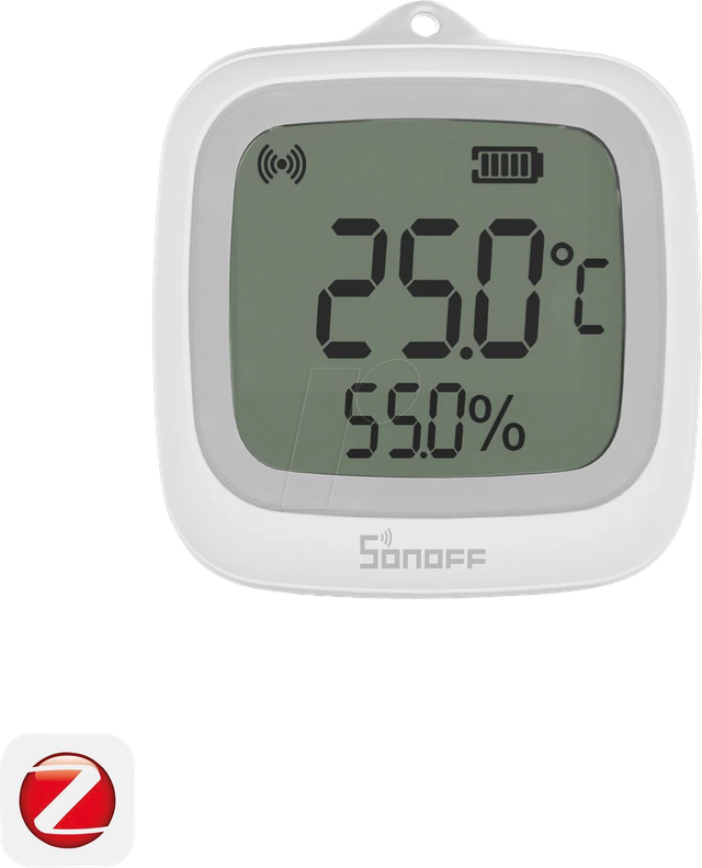SONOFF IP65 Zigbee LCD Smart-Temperatur-Feuchtigkeitssensor