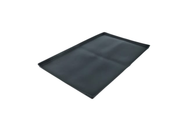 vhbw Unterlage kompatibel mit Philips Küchenmaschine - Antirutsch-Matte 24 x 16 cm, Schwarz