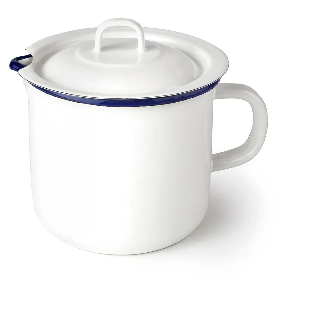 Milchkocher Ibili Vintage Blanca Mit Deckel Ergonomischer Griff