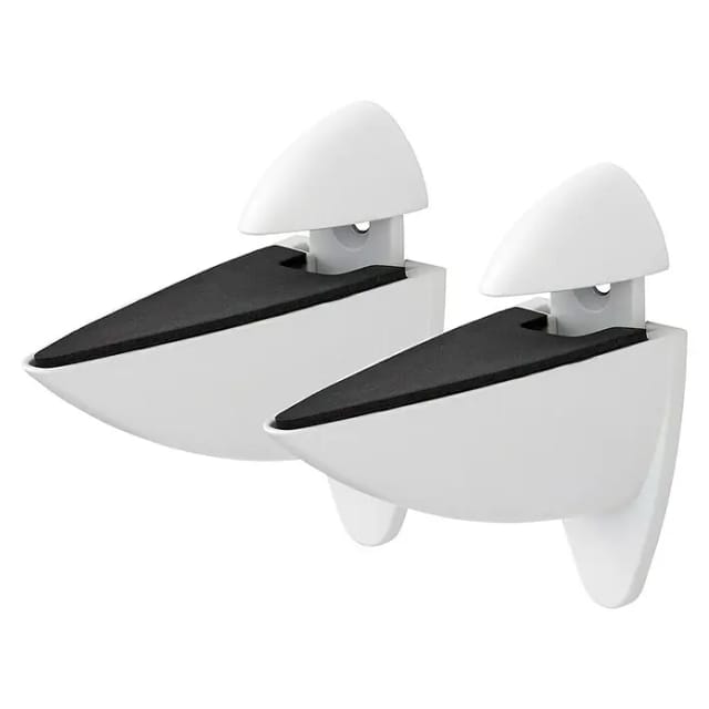 Dolle Metallclip-Set Ara verstellbar 0,6-2,5 cm weiß 2 stück Wandregal