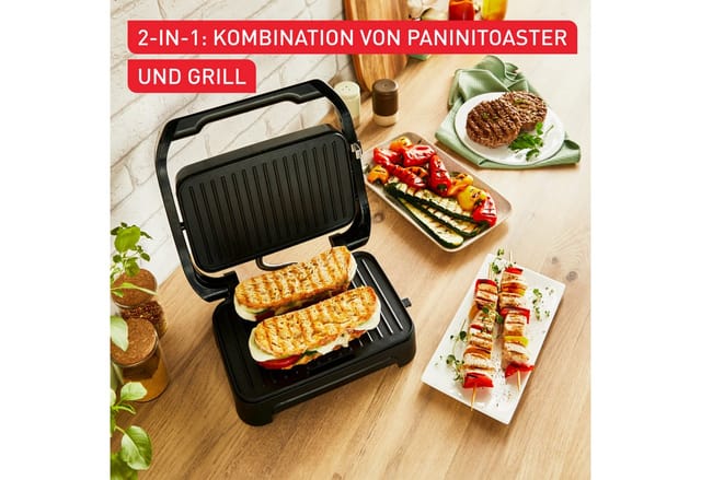 Tefal GC270D Inicio Compact, edelstahl/schwarz