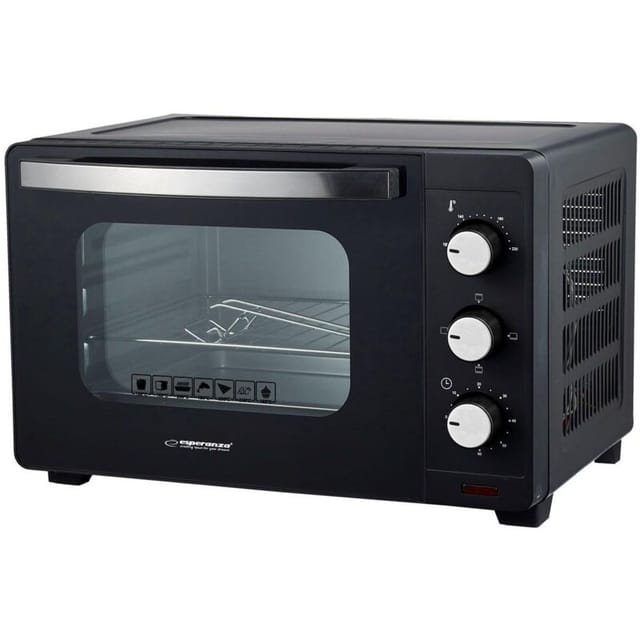Esperanza EKO008N Mini-Backofen schwarz 20 Liter