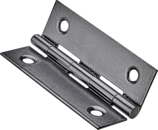 Hettich Scharnier Stahl 50 x 30 mm schwarz Gartensteckdose