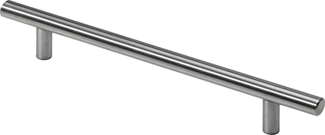 Hettich Möbelgriff Edelstahl 220 mm matt - 1 Stück Möbelgriff