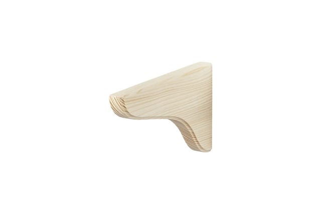 Dolle Konsole Holz Basic, Fichte roh, für 30er Regalböden Regalboden