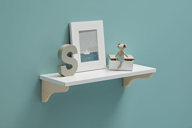 Dolle Konsole Holz Basic, Fichte roh, für 20er Regalboden Regalboden