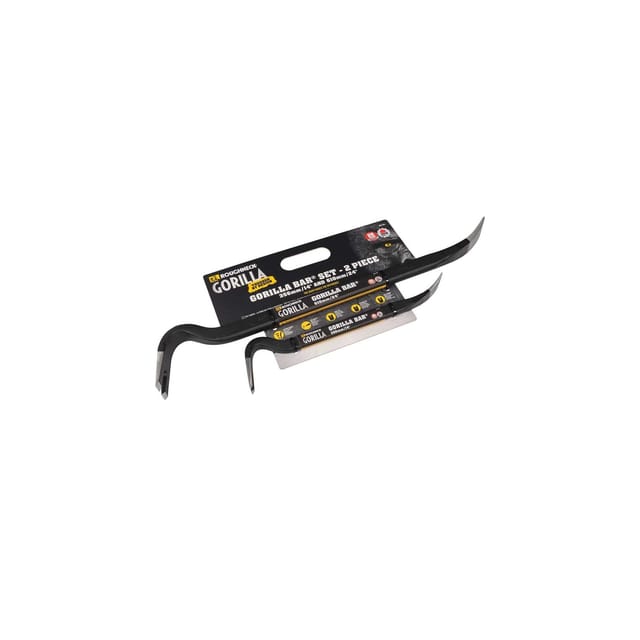 Roughneck Brecheisen-Set 2-teilig Gorilla Bar, Nageleisen, Brechstange 14" + 24