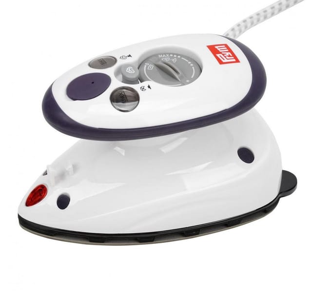 Prym 611915 Mini Bügeleisen Weiß Kompakt