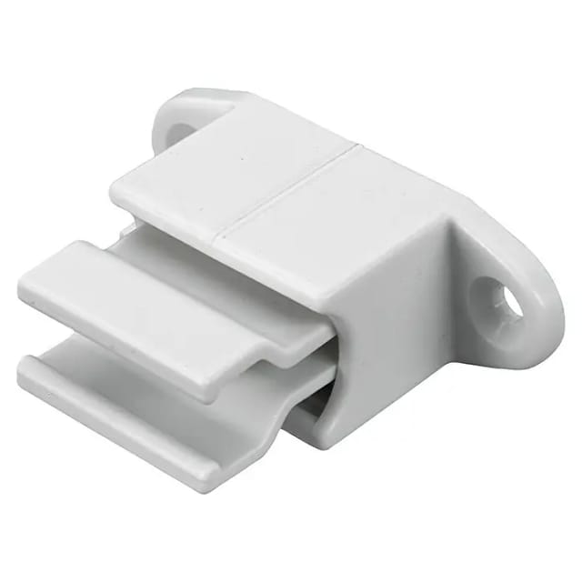 Hettich Klemmhalter für Kurbelstangen Ø 15 mm weiß Wandhaken
